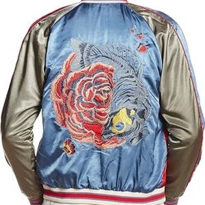 Diesel Reversible Embroidered Bomber Jacket